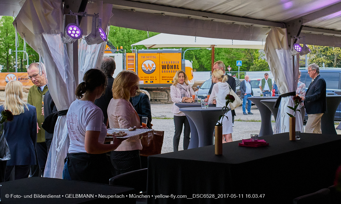 11. Mai 2017 - Grundsteinlegung für die LOGE und dem Kulturquadrat in Neuperlach